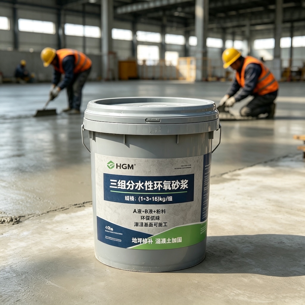 三水三组份水性环氧砂浆